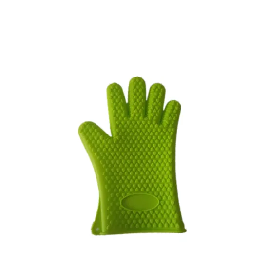 2015 hot selling and cheap silicone five finger glove large size glove