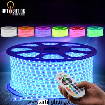 Factory cheap price cuttable tape strip single color /RGB flexible led strip lights 220v 12v 24v