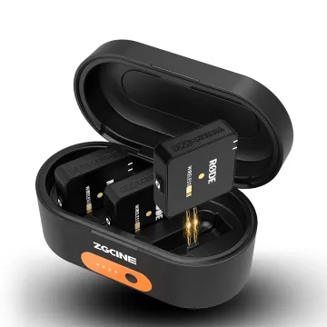 Hot ZGCINE ZG-R30 Charging Case Box for Rode Wireless Go Microphone with 3400mAh Battery: Support for Fast Charging