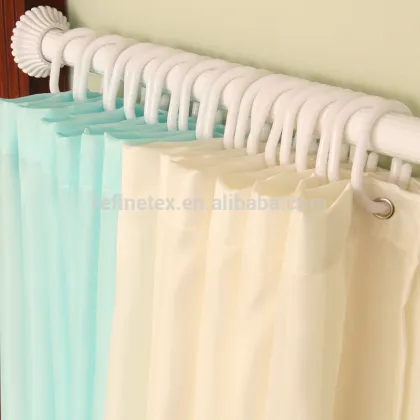 Home/hotel bathroom shower curtain