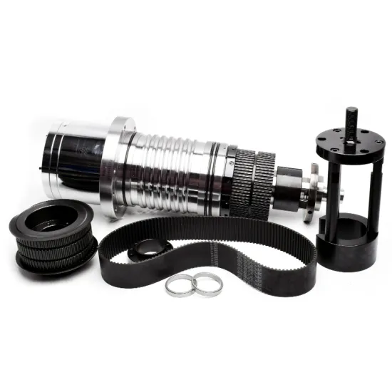 FK 120mm BT40 High-Speed CNC Milling Spindle with 8000rpm, Belt Drive, ATC, and Motor