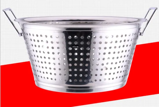 Stainless Steel Basin Drain Basin Wash Rice Basin