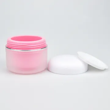 customized color 30g 50g 80g 100g 150g frosted cosmetic package hair face care plastic cream jars