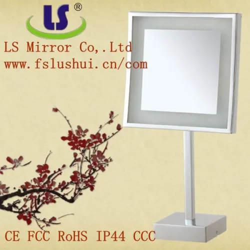 Cosmetic Vanity Table Magnifying Mirror With Light, High Quality Cosmetic Vanity Table