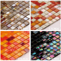 Italy Mosaic Glass Backsplash 15x15 Art Tiles