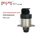 Válvula de medición de combustible de venta caliente Audi Válvula solenoide 0928400786