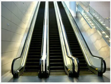 Public Escalator for Metro Station