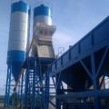 Malaysia portable small 35m3 concrete batching plant