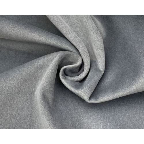 قماش موشا مخملي بلون سادة للأريكة