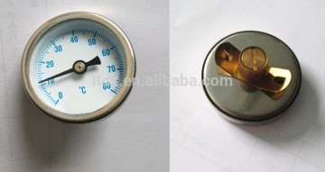 stainless steel 304 water temperature thermometer