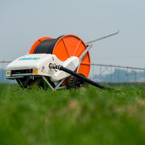 A spray irrigation machine with a water turbine wheel that is easy to install and reduces repeated renovations Aquago 50-90