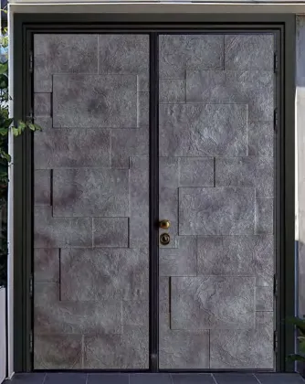 Explosion-proof and anti-theft villa entrance door