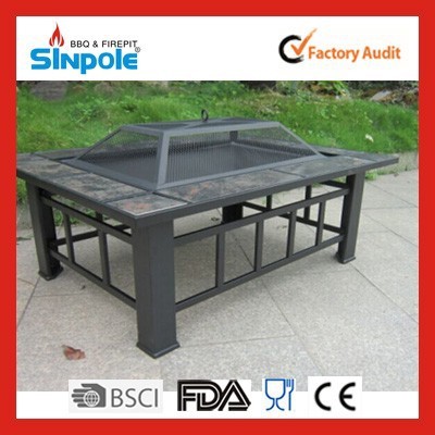 Trade assurance 2015 New Sinpole Used Fire Pit With Cover(SP-FT081)