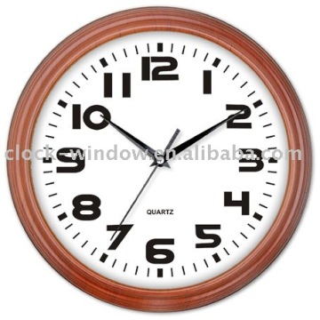adverting wall clock