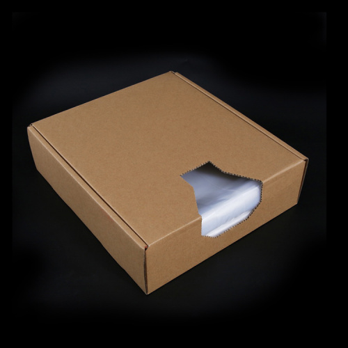 Merchandise packaging plastic pouch clear poly retail bags for frozen flat food bag