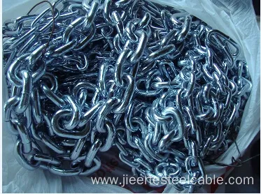 High Quality Galvanized or Ungalvanized Welded Chain