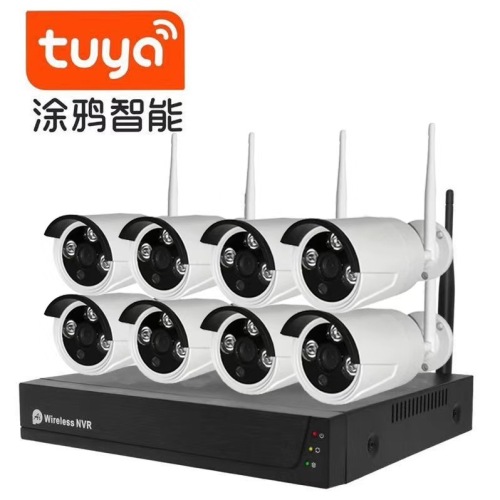 NVR 4CH 2,0MP 1080P Câmera de segurança CCTV Kits