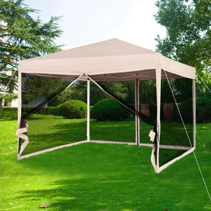 Large canopy outdoor garden tent mosquito net tent