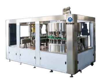 China Supply Fruit Juice Can Filling and Sealing  Monoblock  Machine
