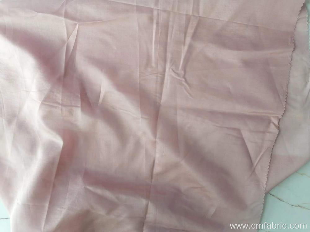 woven Lyocell polyester Tulle plain dyed fabric