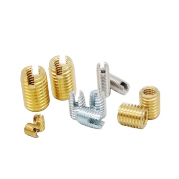 Self tapping slotted thread inserts,insert thread M5 self- tapping