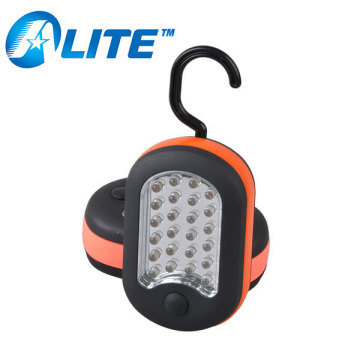 24 + 3 LED Flashlight Outdoor Camping Hiking Handing Magnetic LED Work Light