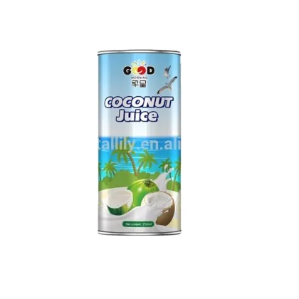 250ml canned coconut water drink coconut juice   factory price