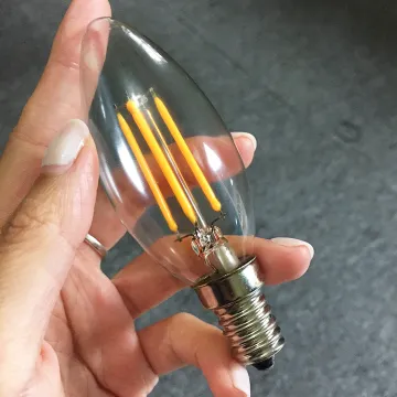 4W Home Decoration LED Candle Filament Candelabra Bulb C35
