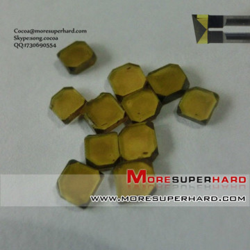 flat shaped monocrystalline diamond plate Cocoa@moresuperhard.com