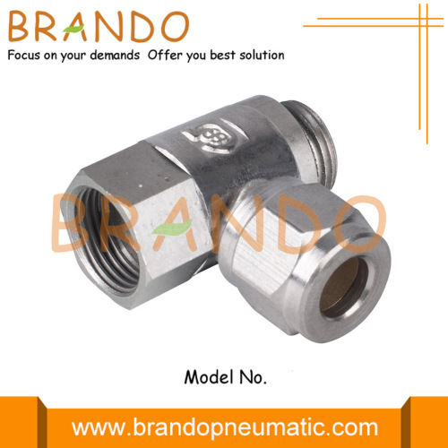 Female Banjo Brass Pneumatic Compression Ferrule Fittings