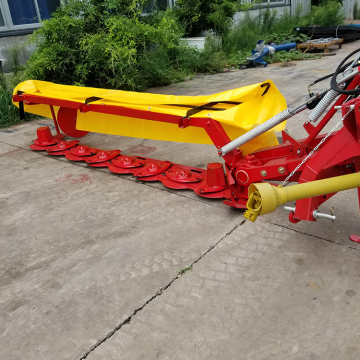Mini Lawn Tractor with Mulcher for Alfalfa Harvesting and Grass Cutting