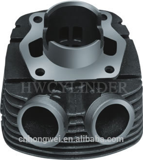 Motorcycle cylinder block