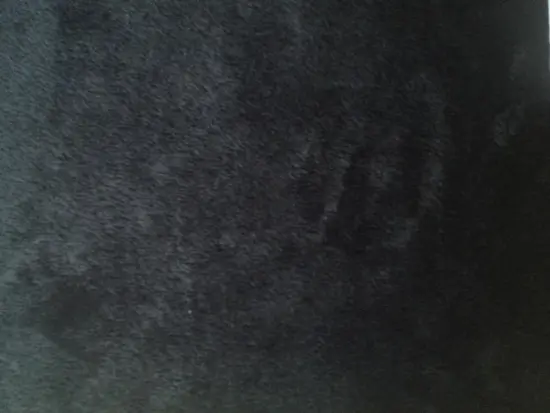 poly spun velour with 100% polyester