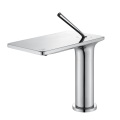 Patented Design Piano Waterfall Single Handle Basin Faucet