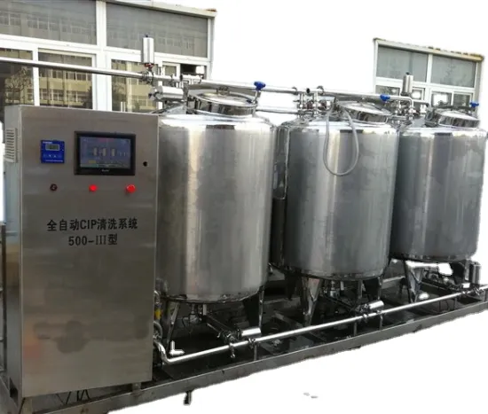 Stainless Steel CIP Cleaning System for Beer Brewing and Beverage Processing