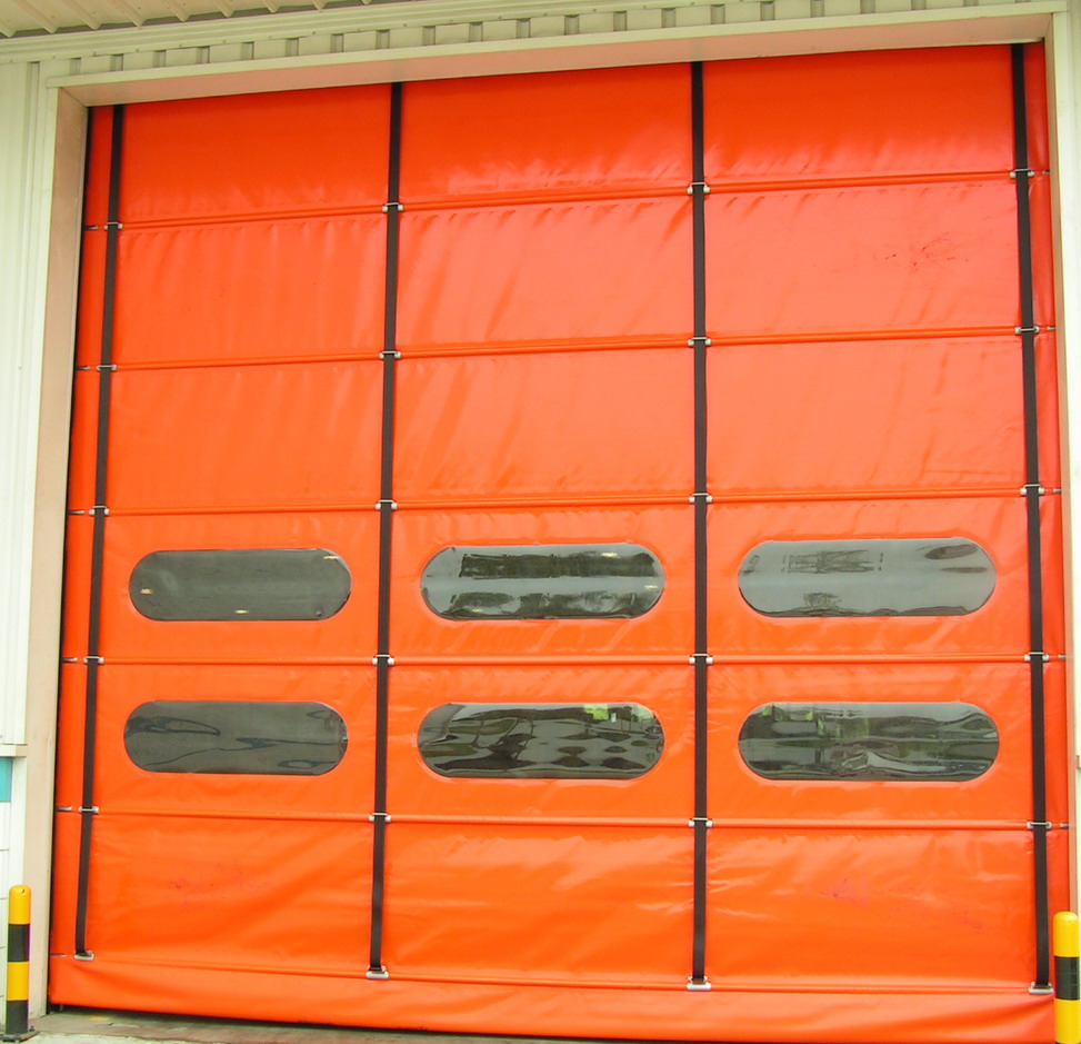 High Speed Fold Up Roller Shutter Door