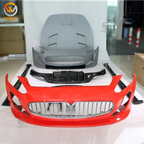DMC Style Half Carbon Fiber Front Bumper Body Kit for Maserati GranTurismo 4.7L 2008-2013
