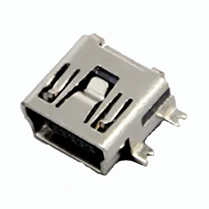 Короткая раковина Mini USB AB 5P SMT 1,8 мм