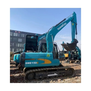 Δεύτερο χέρι Sunward 150E Crawler Excavator σε καλή κατάσταση - Χρησιμοποιήθηκε Sunward 150E Digger προς πώληση στην Κίνα