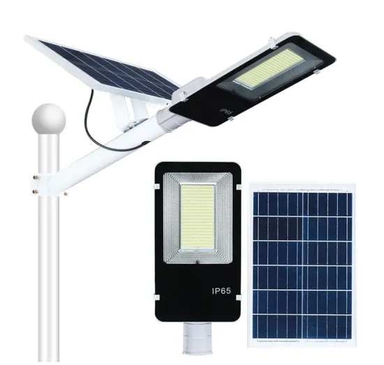 Split solar street light