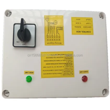 Dongyin Shimge Pump Control Box: Submersible Pump Overcurrent Protection for Three Phase Electric Control Panel in Middle East - Yemen