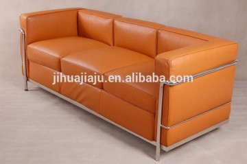 Replica Le Corbusier Chaise Lounge Sofa 3 Seater JH192C