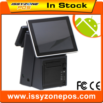 IZP018 9.7" Touch Screen Android Pos System With Embedded Printers Ibutton 3G + WIFI RFID Writer and Reader