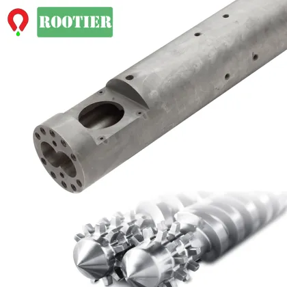 KraussMaffei Injection Molding Machine Kmd45 Twin Parallel Screw Barrel