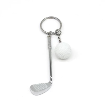 Wysokiej jakości mini wisiorek golfowy - słodki metalowy brelok do metalowy