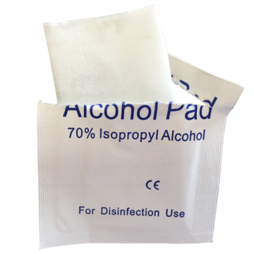 OEM IPA 75% Almohadilla de preparación de alcohol envuelta individualmente