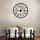 Vintage Wood Frame Metal Wall Clocks