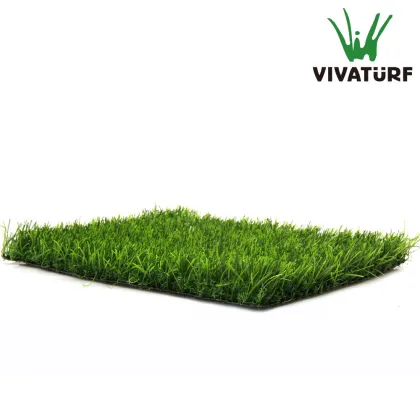 Viva turf BASF glue backing 35mm Middle East Green Synthetic Artificial Grass for Garden