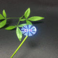 Anti-falsk Färgrik 3D Hologram Etikett Försegling