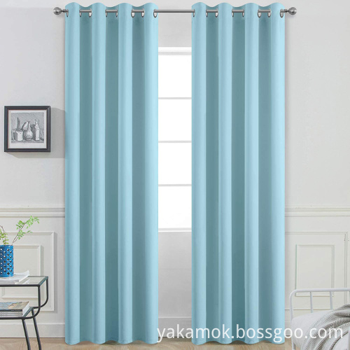 China Sky Blue Blackout Curtains 96 Inch Long High Quality Sky Blue Blackout Curtains 96 Inch Long On Bossgoo Com